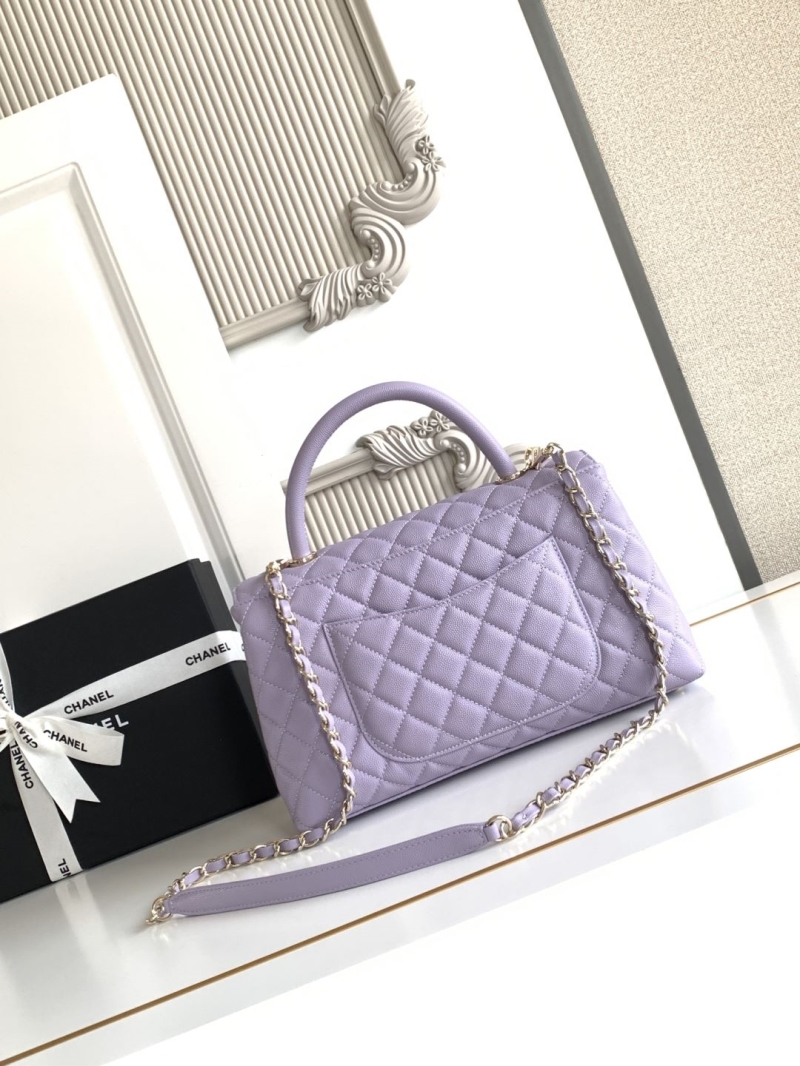 Ch**el top handle bags